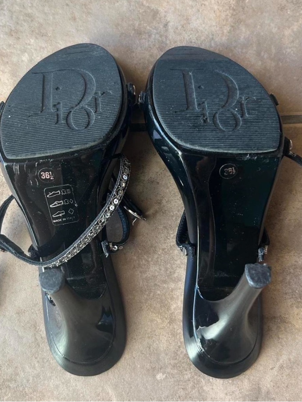 Dior Rhinestone Heels - Picture 3 of 5